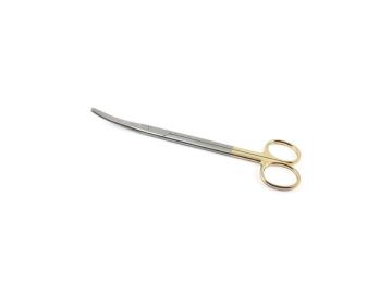 SCISSORS CURVED T.C. MAYO. 7
