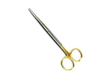 Scissors curved t.c. metz. 7