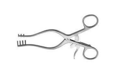 Self retaining retractor medium 3 prong